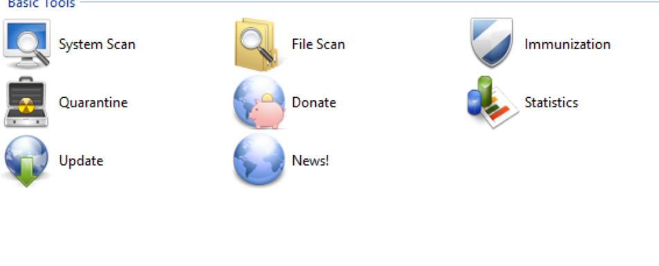 SpyBot - Search & Destroy screenshot