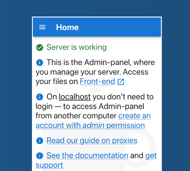 HTTP File Server screenshot
