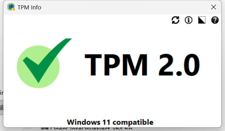 TPM Info screenshot
