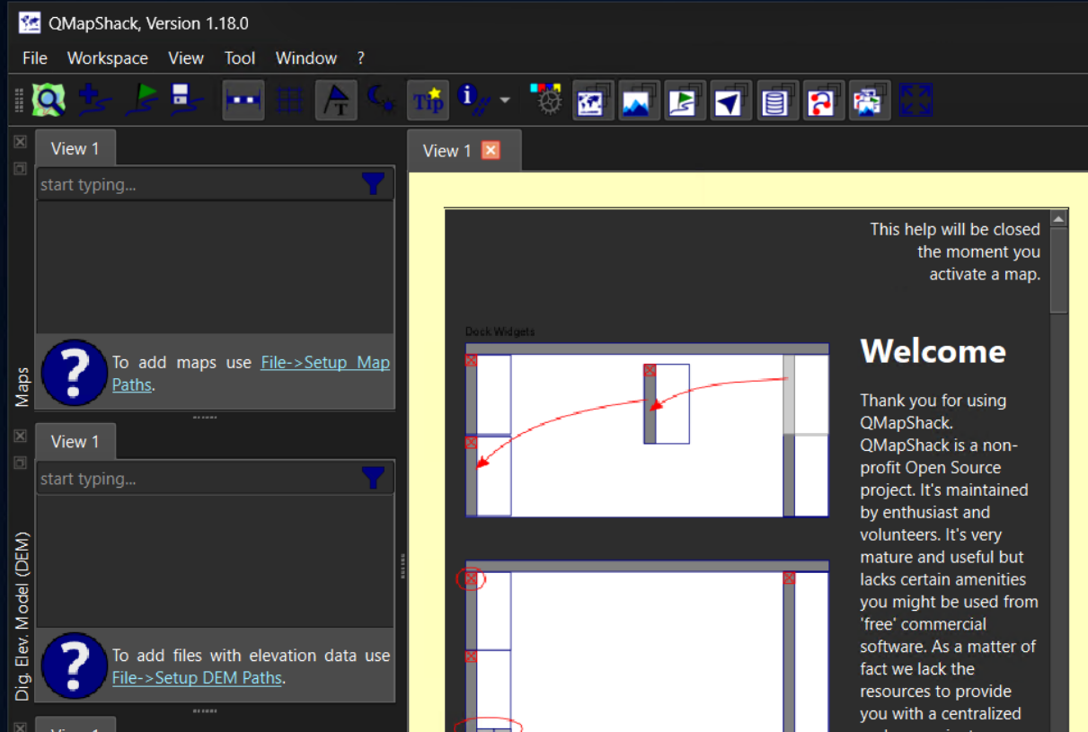 QMapShack screenshot