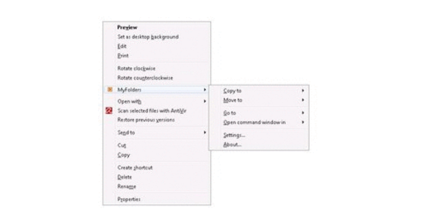MyFolders screenshot