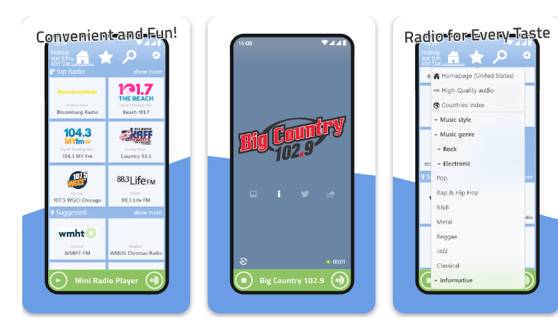 Mini Radio Player screenshot