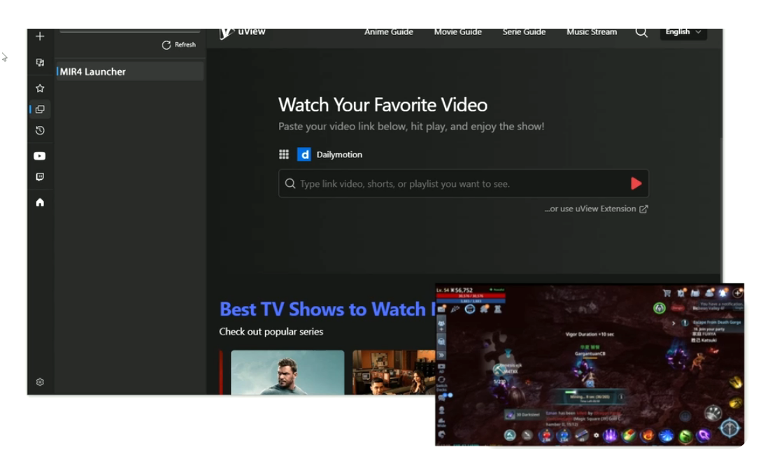 uView Player screenshot