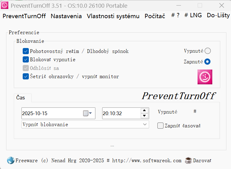 PreventTurnOff screenshot